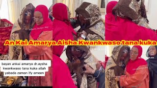 An Kai Amarya Dr Aisha Kwankwaso tana kuka😍💔🎊👐new news hausa fypシ゚ arewa kwankwaso nigeria [upl. by Annaeel]