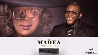 Tyler Perrys A Madea Family Funeral Sit Down with the Stars feat Halleta Alemu  Regal  HD [upl. by Phare131]