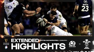 THE DUHAN SHOW 💪  EXTENDED HIGHLIGHTS  SCOTLAND V ENGLAND  2024 GUINNESS MENS SIX NATIONS RUGBY [upl. by Deibel]