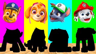 Wrong Heads Puzzles Patrulla Canina  Juegos de Rompecabezas Pelotas de Colores  Videos For kids [upl. by Janifer]