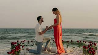 Strangers Record Couples Beach Proposal and Their Comments While Filming Go Viral [upl. by Un]