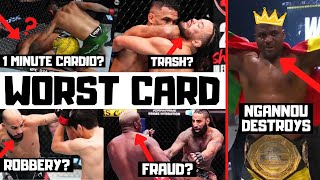 Ngannou vs Ferreira amp UFC Vegas 98 Event Recap Hernandez vs Pereira Full Card Reaction amp Breakdown [upl. by Ernie]