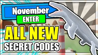 NOVEMBER 2020 ALL NEW SECRET OP CODES Sharkbite Roblox [upl. by Uon]