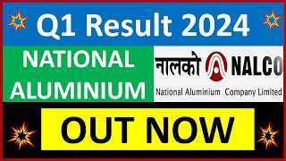 NATIONAL ALUMINIUM q1 results 2024  nalco q1 results  NATIONAL ALUMINIUM Share News  nalco Share [upl. by Acenom]