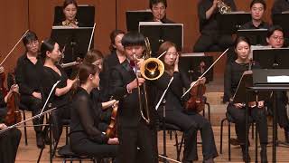 김동환경남필하모닉청소년관악단 마산신월초6SACHSE Concertino for Trombone [upl. by Riess8]