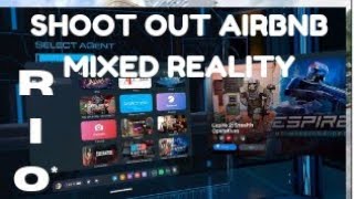 Mixed reality shot at again Airbnb [upl. by Llenoj]