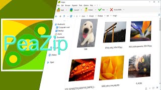 PeaZip  Alternativa a WinRAR WinZip y 7Zip [upl. by Netsirhc]