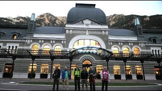 CANFRANC LINEA P DE BUNKERS Y HOTEL DE LA ESTACIÓN 5 OCTUBRE 2023 [upl. by Neehs]