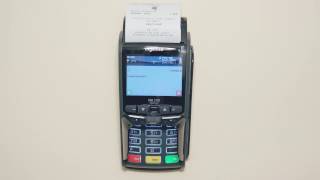 How to do a transaction with Payment Terminal iWL250 BT amp GPRS [upl. by Cigam]