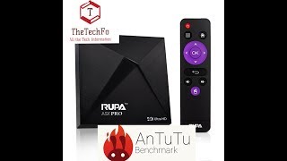 RUPA A5X Pro TV Box RK3229 Antutu Results [upl. by Enrobyalc]