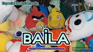 BAILA  Angry Birds Adventures y Esteman Especial de Aniversario  Vídeo Musical [upl. by Adnouqal]