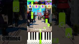 Find Right Voice In Multiverse 😁 Gman amp TF2  Piano Tutorial Mtime4 [upl. by Analli]