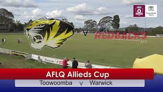 Rnd 17 Darling Downs AFLQ  Toyota Cup  Toowoomba Vs Goondiwindi [upl. by Yssep]