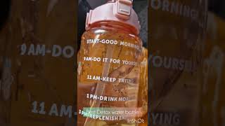 Best detox water bottle 2 litre skincare fitness httpswwwmeeshocomsp77hdb7utmsourcescc [upl. by Elleinnod783]