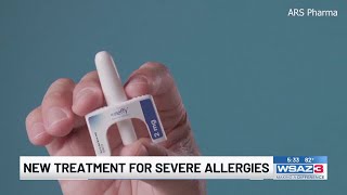 FDA approves first nasal spray for treatment of anaphylaxis [upl. by Refinne]