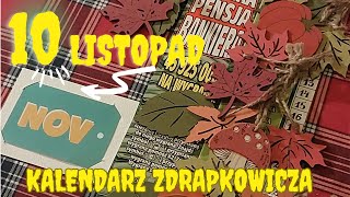 10 Listopad 🎃 Kalendarz zdrapkowicza 🍀Zdrapki lotto🍀 Wielka Pensja Bankiera🍀 Kartka z kalendarza [upl. by Lebasy]