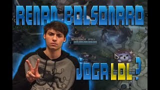 FILHO DO BOLSONARO JOGA LOL STREAM1 [upl. by Corey218]