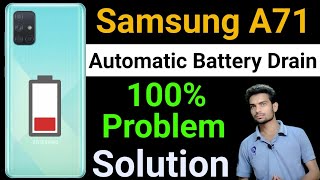 Samsung A71 Battery Drain Problem  How To Solve Battery Drain Problem in Samsung A71 [upl. by Femi]