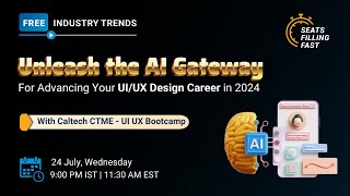 Industry Trends Unleash the AI Gateway for Advancing Your UIUX Design Career in 2024  Simplilearn [upl. by Mae]