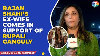 Rajan Shahi’s exwife REACTS to Rupali Ganguly’s controversy with her stepdaughter Esha Verma [upl. by Clarie]