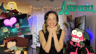 Amphibia S03 E11 Commander Anne amp Sprivy Reaction [upl. by Ateerys231]