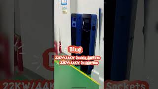 44kw AC EV charger double socket [upl. by Nnayrb849]