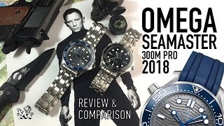 Has Omega Perfected The Seamaster 300m In 2018  A Review amp Comparison Of 007s Next Watch [upl. by Akirehs204]