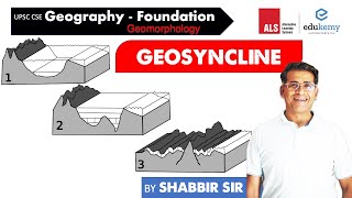 What are Geosynclines  Geography Foundation for UPSC CSE  Shabbir Sir [upl. by Goraud]