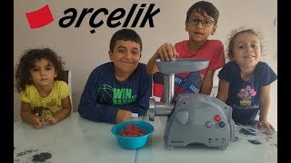 ARÇELiK K 1766 1400W KIYMA MAKiNESi ALDIK KURBAN BAYRAMI ÖNCESİ TEST ETTİK [upl. by Murrell]