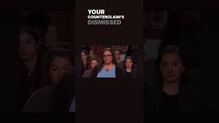 Your Counterclaim is dismissed with prejudice OUT JudgeJudy judgejudy [upl. by Rita]