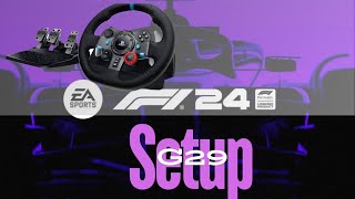 F1 24 Settings for Logitech G29G923 [upl. by Harwin813]