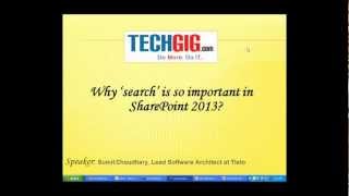 Introduction Why search is so important in SharePoint 2013 [upl. by Fried557]