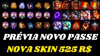 Nova Skin de 525 Reais  Prévia do Novo Passe Velho Oeste 2024 e Nova Loja Mítica [upl. by Amo959]