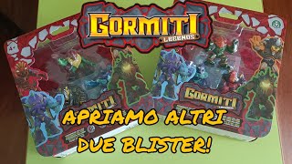 Gormiti Unboxing 17 Apriamo gli altri due blister di Gormiti Legends [upl. by Aleahs]