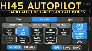 14 H145 Tutorial MSFS 2020 CRHT Setting H145 Hyper Perfomance Group Follow the terrain [upl. by Baalman356]