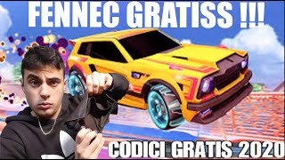 CODICI FUNZIONANTI FENNEC GRATIS GROCKET LEAGUE ITA  ROCKET LEAGUE CLICKBAIT [upl. by Christyna]