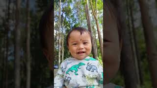 Timro maya le dorauna malai 🥰❤️ shorts shortvideo babyshamim [upl. by Arrahs903]