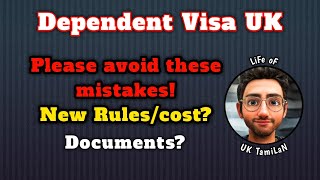 UK Dependent  Spouse Visa 2022  Requirements amp step by step Visa Application guide [upl. by Dorelia526]