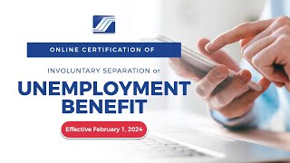 Online certification of Involuntary Separation or Unemployment Benefit [upl. by Siednarb]