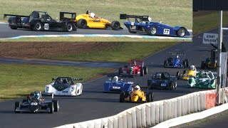 Racing amp Sports Cars Races 1 amp 2 R5 TCRC Saturday Baskerville 2024 Mallock Radical Cheetah [upl. by Shanley]