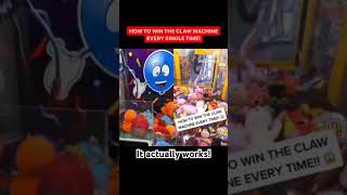 W claw machine hack lifehacks [upl. by Alael354]