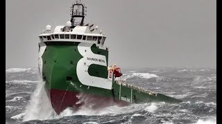 Top 10 ships in storm Part 2 Terrifying Monster Waves [upl. by Eddy]