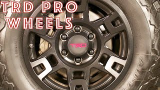 TRD Pro SEMA Wheel Review [upl. by Annuhsal649]