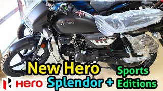 Hero Splendor Plus 01 Sports Edition New Model Launch 2024 With new Update Full View In Bangladesh [upl. by Asa961]