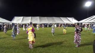 Muckleshoot Veterans Pow Wow  2016  Day 2  Jr Womens Jingle [upl. by Nazay783]