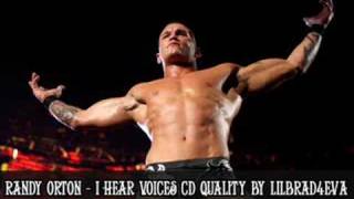 CD QUALITY Randy Orton Theme  I Hear Voices by Rev Theory [upl. by Noned]