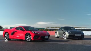 C8 Corvette vs Porsche 911 Comparison Ends With Obvious Verdict [upl. by Anelet]