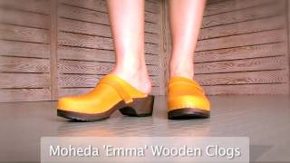 Moheda Emma Wooden Clogs at World of Clogs [upl. by Aba]