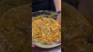 Chicken Zafrani biryani biryani biryanirecipe biryanilovers shorts shortvideo indianasmrworld [upl. by Newbill]