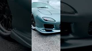 The sound of a nice tough rotor Mazda RX7 rotary Bridgeport custom wheels youtube youtubeshorts [upl. by Kiel]